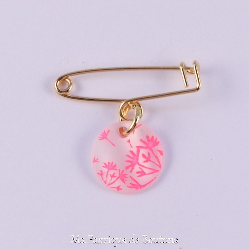 Polyester brooch Carolane Polyester brooch Carolane