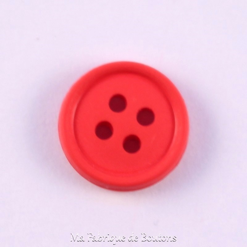 red Fancy Button