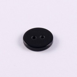 black polyester button