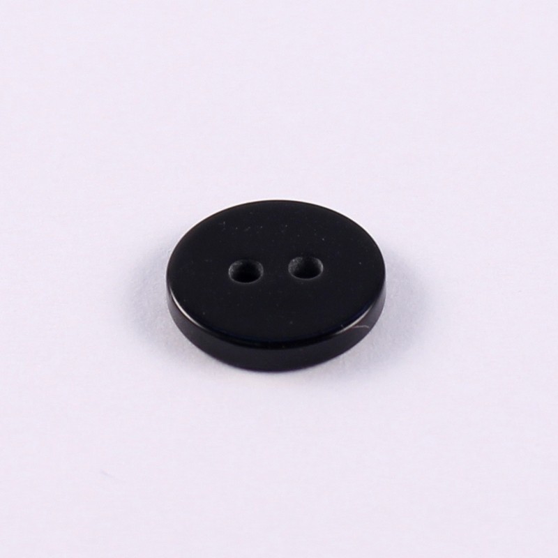 black polyester button black polyester button