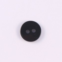 black polyester button