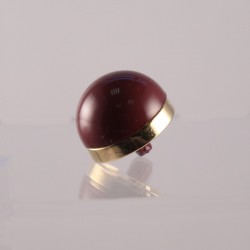 Half-sphere button