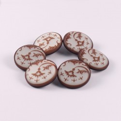 Set of 6 buttons Albina
