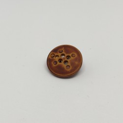 Leather Effect Button