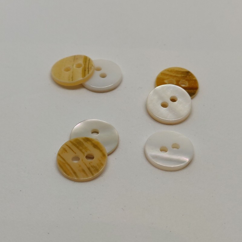 Set of 12 Mother of Pearl Buttons