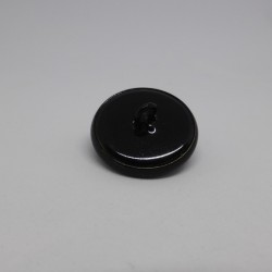 Black metal button engraved 18 and 22mm Gelly