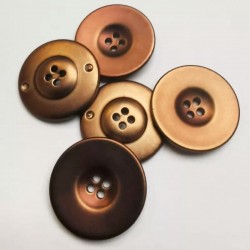 abs button metal copper