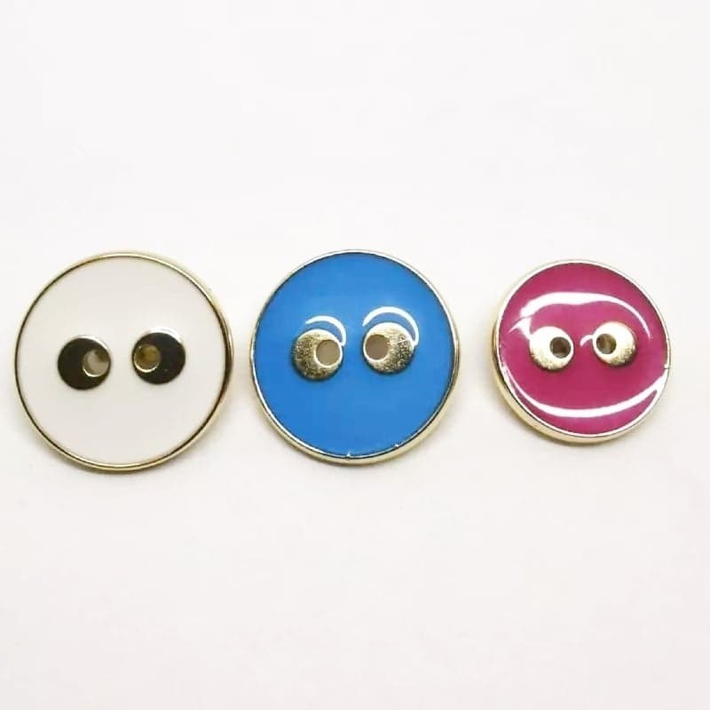 ABS Metal Button Gina