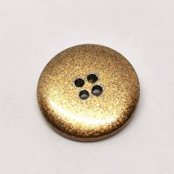 Synthetic gold button Giorgia