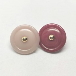Pink corozo button Giulietta