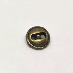 Button metal bronze 9mm Godon