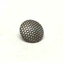 engravde metal button 15mm Gordius