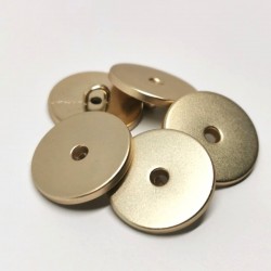 Gold plated knob 18mm Gorgon