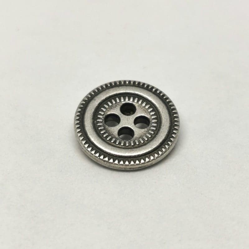 metal button 15mm Godiva