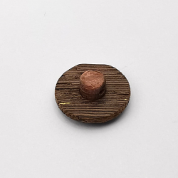 Wood Button Guilhemine