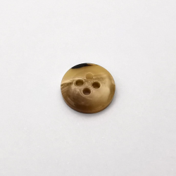 Imitation horn sewing button