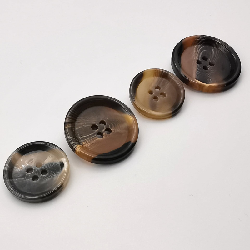 Bouton imitation corne Bouton imitation corne
