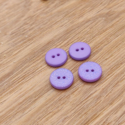 Children's glitter buttons