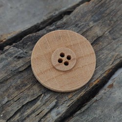 wood button