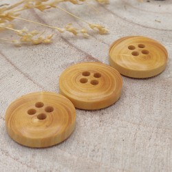 Wood button Héliette - Ma Fabrique de Boutons