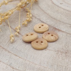 wood button 2 holes