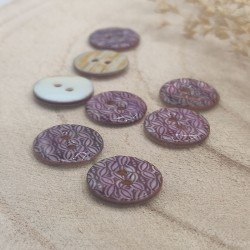mother of pearl button 15mm