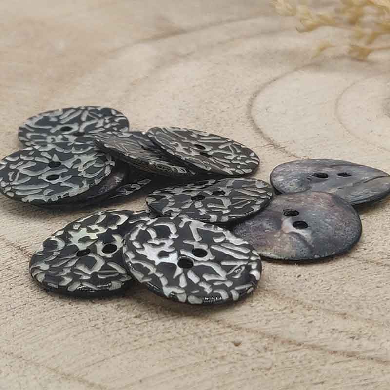 black mother of pearl button black mother of pearl button