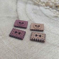 Bouton biscuit