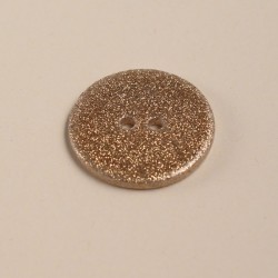 mother of pearl button with gold glitter