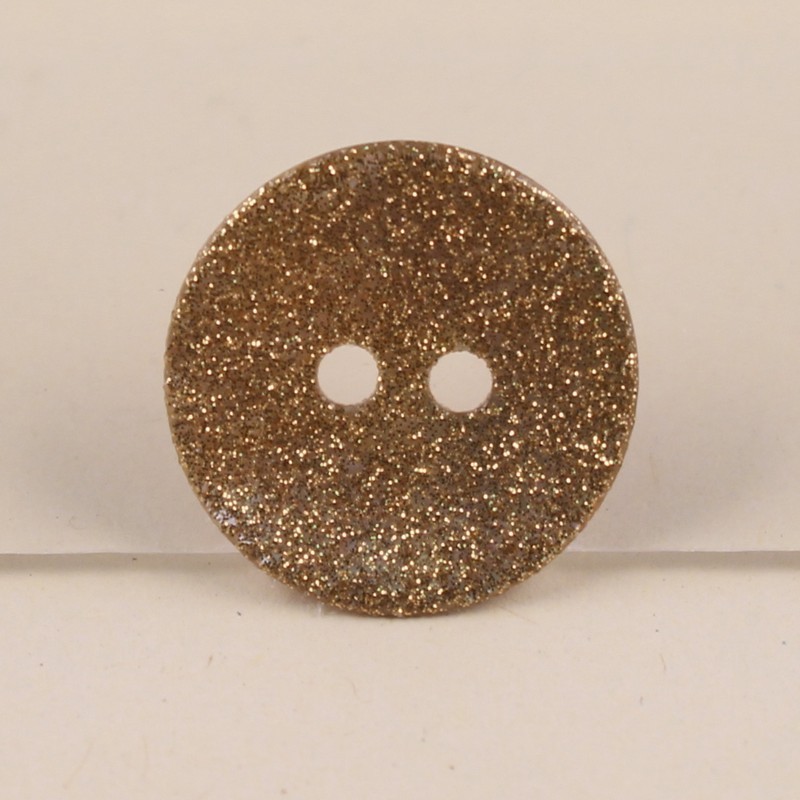 1 Trous 2 x 30 mm Metalic Bronze Ovale chemisier rouge centre Strass Boutons