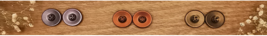 Metallic buttons - Ma Fabrique de Boutons